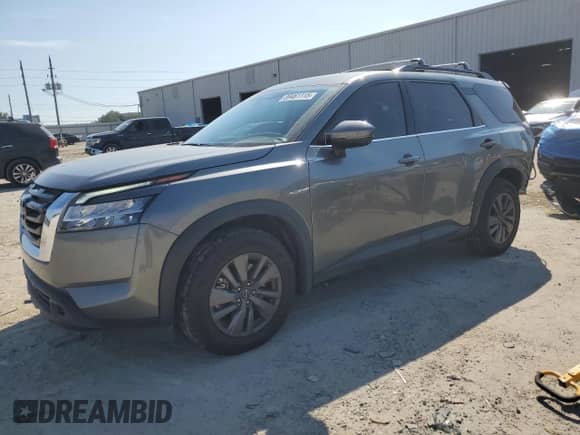2022 Nissan Pathfinder SV с VIN 5N1DR3BA9NC253642, выставлен на аукционе Copart как лот 89461115 с пробегом 63 697 миль миль и Списание • Salvage title. История ставок и продаж доступна на DreamBid. Изображение 1.