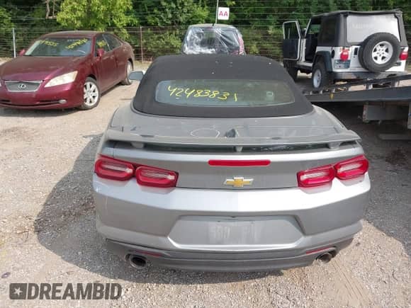 2023 Chevrolet Camaro 1LT with VIN 1G1FB3DX1P0134418, listed as a IAAI auction lot 42483831 with 49,380 mi miles and . Bid and sale history available at DreamBid. Image 16.