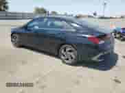 2025 Hyundai Elantra Limited with VIN KMHLN4DJ0SU134958, listed as a Copart auction lot 70515935 with 6,822 mi miles and Salvage title. Bid and sale history available at DreamBid. Image 2.