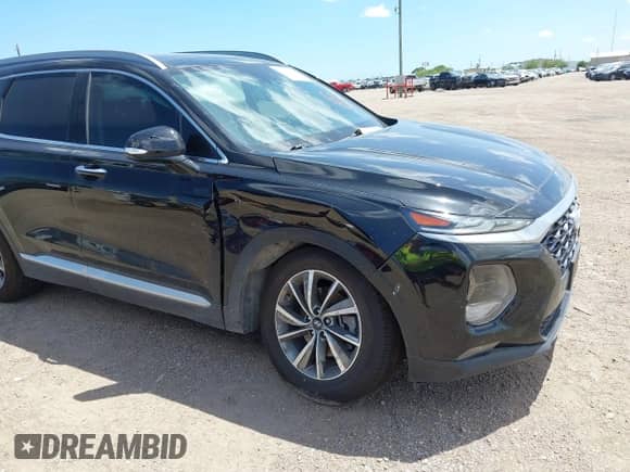 2020 Hyundai Santa Fe SEL with VIN 5NMS33AD4LH214710, listed as a IAAI auction lot 43045264 with 45,308 mi miles and . Bid and sale history available at DreamBid. Image 6.