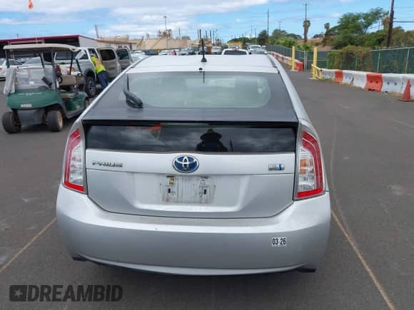 2012 Toyota Prius One with VIN JTDKN3DU9C5421490, listed as a IAAI auction lot 42991433 with 73,865 mi miles and . Bid and sale history available at DreamBid. Image 15.
