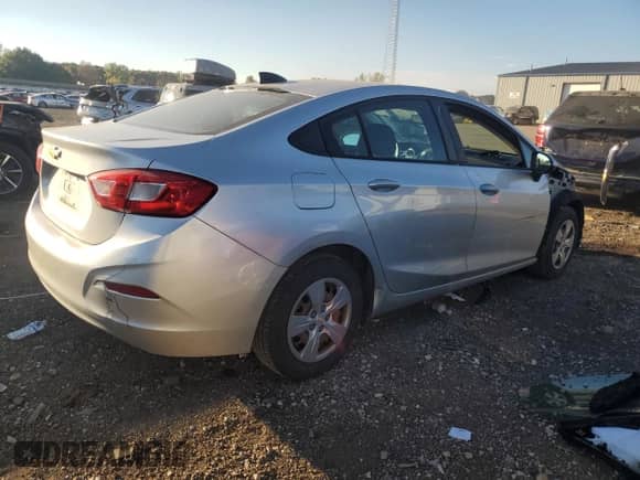 2018 Chevrolet Cruze LS with VIN 1G1BC5SMXJ7193305, listed as a Copart auction lot 85277595 with 49,660 mi miles and Clean title. Bid and sale history available at DreamBid. Image 3.