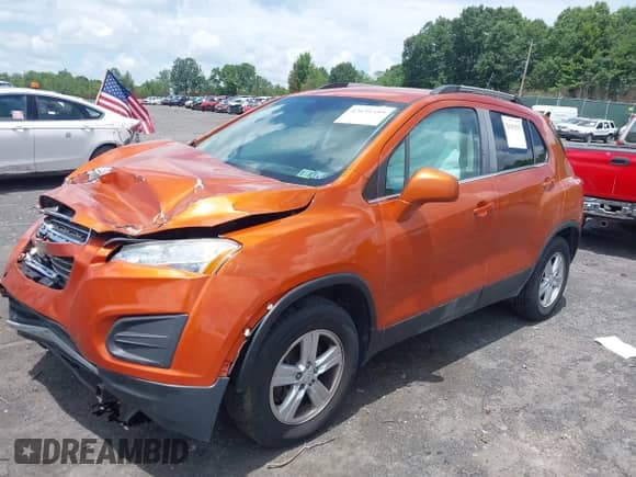 2016 Chevrolet Trax LT z VIN KL7CJPSB6GB724191, wystawiony jako IAAI lot #42651559 z przebiegiem 135 728 mil mil oraz . Historia ofert i sprzedaży dostępna na DreamBid. Obrazek 17.