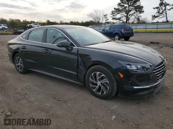 2022 Hyundai Sonata Blue с VIN KMHL24JJ1NA049792, выставлен на аукционе Copart как лот 50503405 с пробегом 34 776 миль миль и Списание • Salvage title. История ставок и продаж доступна на DreamBid. Изображение 4.