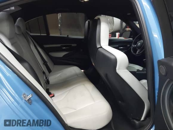 2015 BMW M3 with VIN WBS3C9C5XFP803102, listed as a IAAI auction lot 41616127 with 44,538 mi miles and . Bid and sale history available at DreamBid. Image 8.