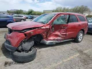 2011 Dodge Durango Crew with VIN 1D4RD4GG7BC694972, listed as a Copart auction lot 63442835 with 126,713 mi miles and Salvage title. Bid and sale history available at DreamBid. Image 1.