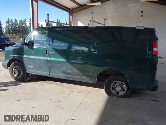 2006 Chevrolet Express Cargo z VIN 1GCHG35U961271623, wystawiony jako IAAI lot #43345381 z przebiegiem 218 399 mil mil oraz . Historia ofert i sprzedaży dostępna na DreamBid. Obrazek 14.