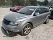 2017 Dodge Journey Crossroad with VIN 3C4PDCGB4HT695593, listed as a Copart auction lot 80824615 with 69,956 mi miles and Salvage title. Bid and sale history available at DreamBid. Image 1.