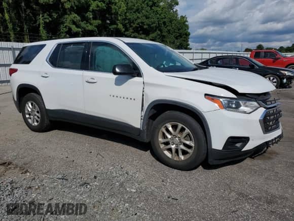 2020 Chevrolet Traverse LS с VIN 1GNERFKWXLJ294092, выставлен на аукционе Copart как лот 69766775 с пробегом Не указан миль и Списание • Salvage title. История ставок и продаж доступна на DreamBid. Изображение 4.