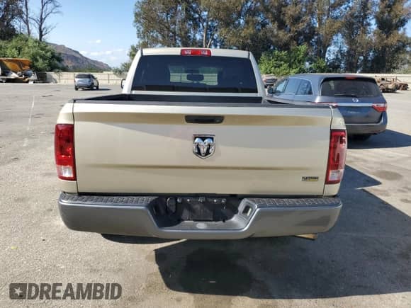 2011 Ram 1500 ST with VIN 1D7RB1GP8BS611577, listed as a Copart auction lot 80163165 with 97,674 mi miles and Salvage title. Bid and sale history available at DreamBid. Image 6.