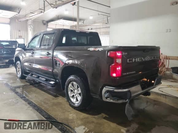 2019 Chevrolet Silverado 1500 LT z VIN 1GCUYDED0KZ113068, wystawiony jako Copart lot #81297475 z przebiegiem 105 343 mil mil oraz Szkoda całkowita • Salvage title. Historia ofert i sprzedaży dostępna na DreamBid. Obrazek 2.