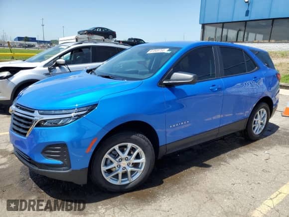 2024 Chevrolet Equinox LS с VIN 3GNAXSEG0RL212292, выставлен на аукционе Copart как лот 61849755 с пробегом 18 299 миль миль и На запчасти • Non repairable. История ставок и продаж доступна на DreamBid. Изображение 1.