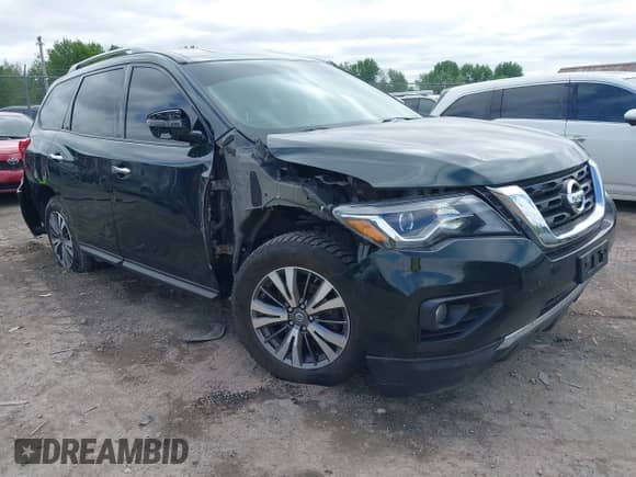 2019 Nissan Pathfinder SL with VIN 5N1DR2MM8KC588548, listed as a IAAI auction lot 42276951 with 95,334 mi miles and . Bid and sale history available at DreamBid. Image 1.