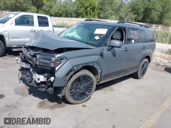 2024 Hyundai Santa Fe Calligraphy z VIN 5NMP5DG15RH013281, wystawiony jako IAAI lot #43048166 z przebiegiem 21 447 mil mil oraz . Historia ofert i sprzedaży dostępna na DreamBid. Obrazek 2.