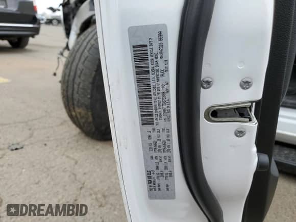 2017 Ram 1500 Big Horn with VIN 1C6RR7TT5HS733468, listed as a Copart auction lot 49644515 with 103,800 mi miles and Salvage title. Bid and sale history available at DreamBid. Image 12.