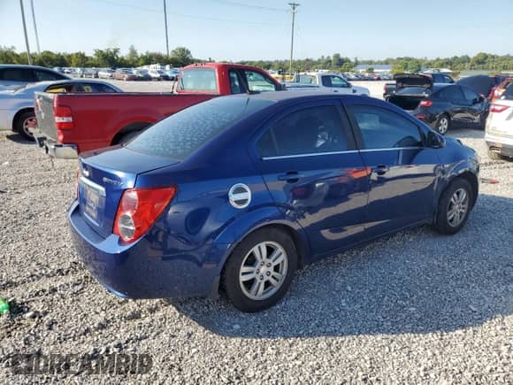 2013 Chevrolet Sonic LT with VIN 1G1JC5SG3D4239892, listed as a Copart auction lot 71954125 with 155,238 mi miles and Salvage title. Bid and sale history available at DreamBid. Image 3.