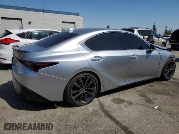 2023 Lexus IS 350 F Sport z VIN JTHGZ1B27P5060331, wystawiony jako Copart lot #55093045 z przebiegiem 29 786 mil mil oraz Szkoda całkowita • Salvage title. Historia ofert i sprzedaży dostępna na DreamBid. Obrazek 3.