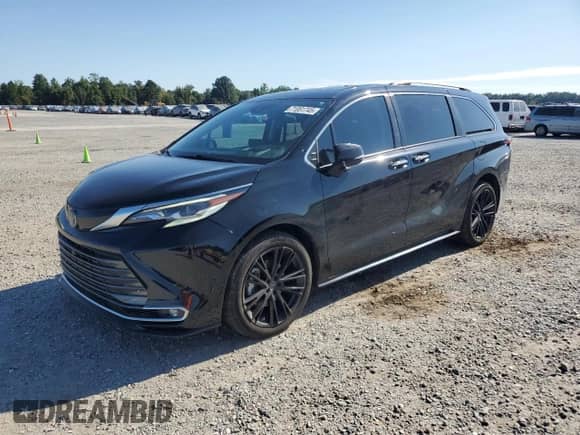 2022 Toyota Sienna Platinum с VIN 5TDERKEC1NS088829, выставлен на аукционе Copart как лот 71081745 с пробегом 38 339 миль миль и Списание • Salvage title. История ставок и продаж доступна на DreamBid. Изображение 1.