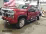 2021 Chevrolet Silverado 2500HD High Country with VIN 1GC4YRE77MF223479, listed as a Copart auction lot 67947525 with 50,705 mi miles and Salvage title. Bid and sale history available at DreamBid. Image 1.