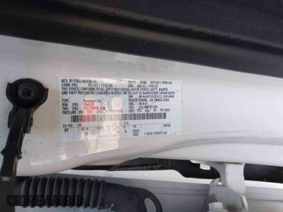 2012 Ford Focus Titanium с VIN 1FAHP3N2XCL391466, выставлен на аукционе IAAI как лот 43004906 с пробегом 77 498 миль миль и . История ставок и продаж доступна на DreamBid. Изображение 9.