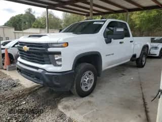 2024 Chevrolet Silverado 2500HD Work Truck with VIN 1GC2WLE74RF419199, listed as a Copart auction lot 71640315 with 7,955 mi miles and Clean title. Bid and sale history available at DreamBid. Image 1.