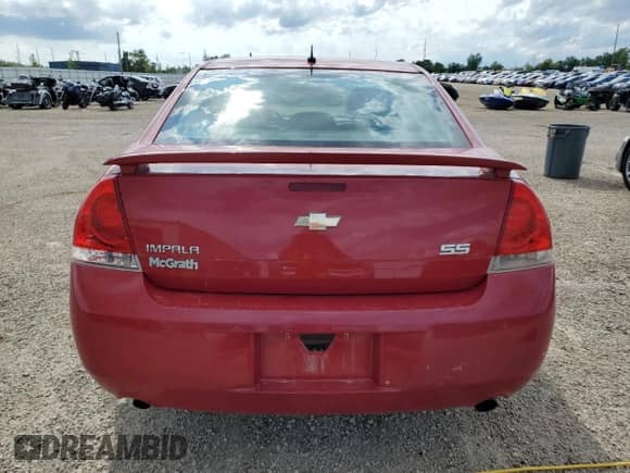 2008 Chevrolet Impala SS с VIN 2G1WD58C989205045, выставлен на аукционе Copart как лот 64450465 с пробегом 166 096 миль миль и Списание • Salvage title. История ставок и продаж доступна на DreamBid. Изображение 6.