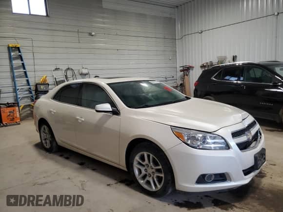 2013 Chevrolet Malibu Eco with VIN 1G11F5RR7DF114493, listed as a Copart auction lot 68481285 with 88,412 mi miles and Salvage title. Bid and sale history available at DreamBid. Image 4.