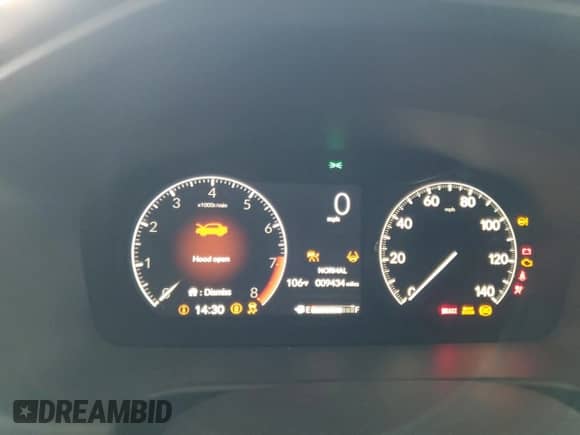 2025 Honda Odyssey EX-L с VIN 5FNRL6H63SB016062, выставлен на аукционе Copart как лот 71042405 с пробегом 9 434 миль миль и Списание • Salvage title. История ставок и продаж доступна на DreamBid. Изображение 9.