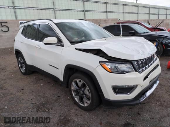 2021 Jeep Compass Limited z VIN 3C4NJCCB7MT555702, wystawiony jako Copart lot #66208805 z przebiegiem 79 613 mil mil oraz Szkoda całkowita • Salvage title. Historia ofert i sprzedaży dostępna na DreamBid. Obrazek 4.