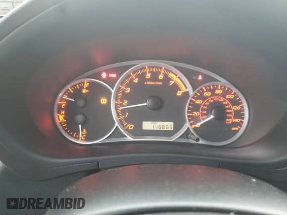 2014 Subaru WRX WRX with VIN JF1GR7E69EG200390, listed as a Copart auction lot 57545045 with 116,865 mi miles and Salvage title. Bid and sale history available at DreamBid. Image 9.