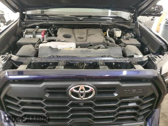 2023 Toyota Tundra SR5 with VIN 5TFLA5DA1PX069615, listed as a Copart auction lot 51152395 with 18,497 mi miles and Salvage title. Bid and sale history available at DreamBid. Image 11.