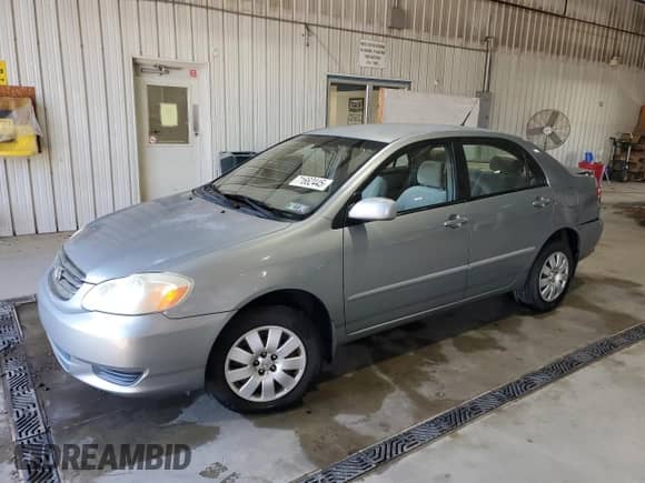 2003 Toyota Corolla CE с VIN 2T1BR38E83C099628, выставлен на аукционе Copart как лот 71662445 с пробегом 234 621 миль миль и Списание • Salvage title. История ставок и продаж доступна на DreamBid. Изображение 1.