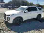 2025 Hyundai Palisade XRT with VIN KM8R3DGE9SU834671, listed as a Copart auction lot 84417345 with 17,714 mi miles and Salvage title. Bid and sale history available at DreamBid. Image 1.