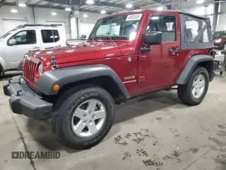 2012 Jeep Wrangler Sport с VIN 1C4AJWAG8CL116775, выставлен на аукционе Copart как лот 50083565 с пробегом 124 581 миль миль и Списание • Salvage title. История ставок и продаж доступна на DreamBid. Изображение 1.