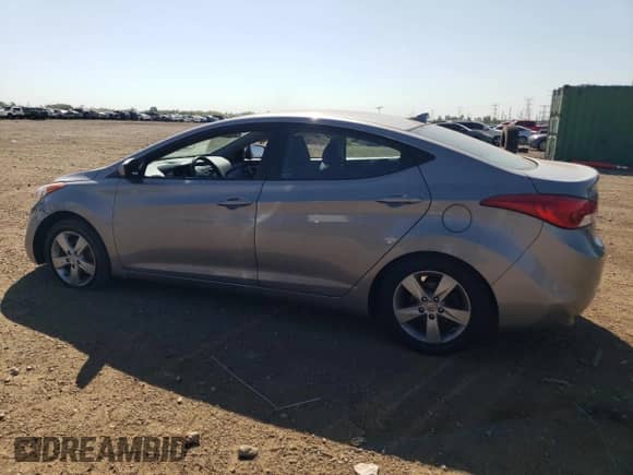 2013 Hyundai Elantra GLS with VIN KMHDH4AE8DU902823, listed as a Copart auction lot 81783065 with 151,980 mi miles and Salvage title. Bid and sale history available at DreamBid. Image 2.