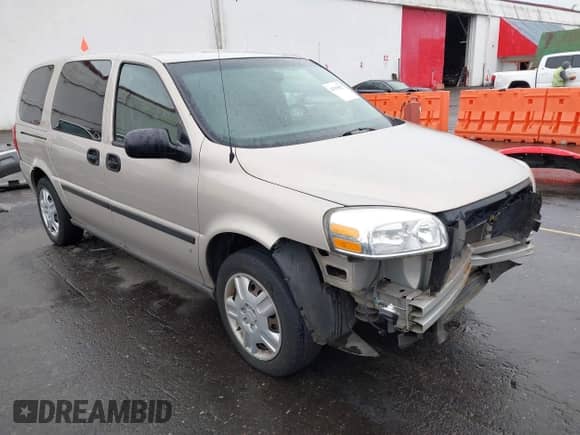 2007 Chevrolet Uplander LS Fleet z VIN 1GNDV23147D100423, wystawiony jako IAAI lot #43359027 z przebiegiem 82 349 mil mil oraz . Historia ofert i sprzedaży dostępna na DreamBid. Obrazek 1.