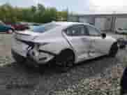 2025 Lexus IS 350 F Sport with VIN JTHGZ1E26S5039152, listed as a Copart auction lot 56949155 with 6,597 mi miles and Salvage title. Bid and sale history available at DreamBid. Image 3.