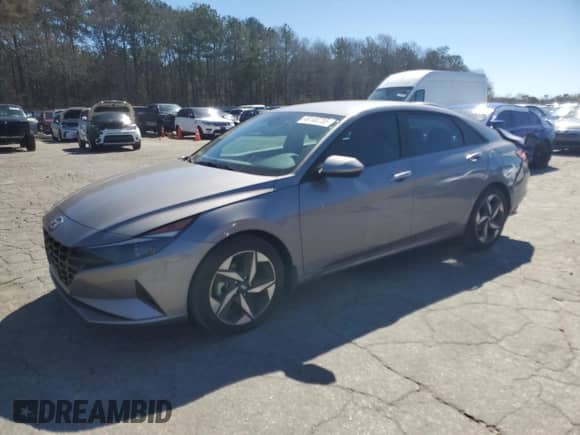 2023 Hyundai Elantra SEL с VIN KMHLS4AG6PU555060, выставлен на аукционе Copart как лот 49100785 с пробегом 34 389 миль миль и Списание • Salvage title. История ставок и продаж доступна на DreamBid. Изображение 1.