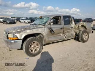 2003 Dodge Dakota SLT with VIN 1D7HL48N03S321200, listed as a Copart auction lot 59564215 with Not provided miles and Salvage title. Bid and sale history available at DreamBid. Image 1.
