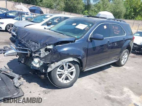 2015 Chevrolet Equinox LT с VIN 2GNFLGEK0F6243240, выставлен на аукционе IAAI как лот 42896695 с пробегом 163 398 миль миль и . История ставок и продаж доступна на DreamBid. Изображение 2.