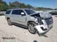 2019 Cadillac Escalade ESV Luxury with VIN 1GYS3HKJ9KR256067, listed as a Copart auction lot 77433524 with 126,275 mi miles and Salvage title. Bid and sale history available at DreamBid. Image 4.