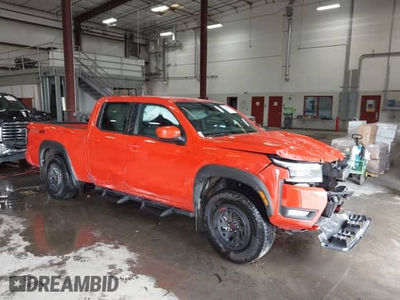 2025 Nissan Frontier SV с VIN 1N6ED1FK4SN622712, выставлен на аукционе IAAI как лот 43061962 с пробегом 2 181 миль миль и . История ставок и продаж доступна на DreamBid. Изображение 1.