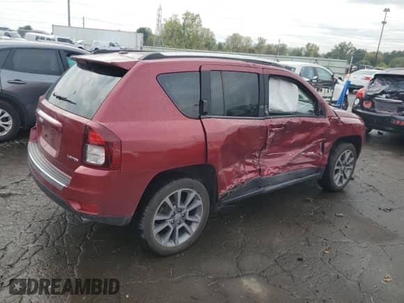 2014 Jeep Compass Limited с VIN 1C4NJDCB0ED641530, выставлен на аукционе Copart как лот 80850715 с пробегом 45 921 миль миль и Списание • Salvage title. История ставок и продаж доступна на DreamBid. Изображение 3.