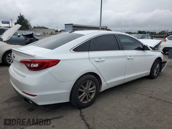 2017 Hyundai Sonata 2.4L z VIN 5NPE24AF0HH531322, wystawiony jako Copart lot #81685465 z przebiegiem 123 608 mil mil oraz Szkoda całkowita • Salvage title. Historia ofert i sprzedaży dostępna na DreamBid. Obrazek 3.