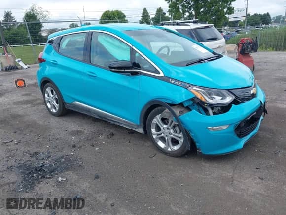 2020 Chevrolet Bolt EV LT with VIN 1G1FY6S02L4139801, listed as a IAAI auction lot 42971791 with 38,891 mi miles and . Bid and sale history available at DreamBid. Image 1.