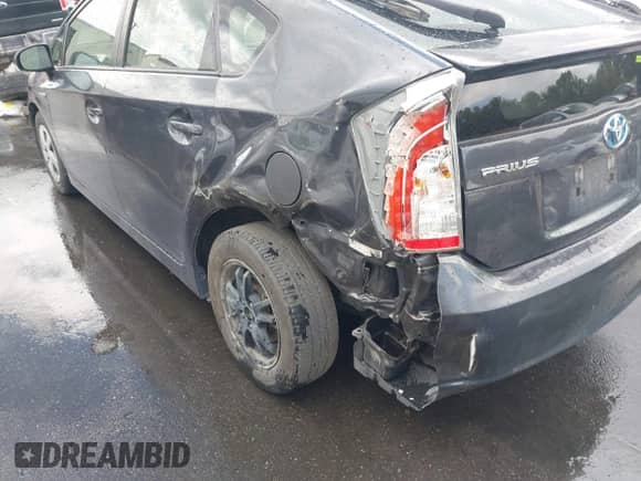 2014 Toyota Prius Three with VIN JTDKN3DU4E1830815, listed as a IAAI auction lot 43361736 with 79,137 mi miles and . Bid and sale history available at DreamBid. Image 6.