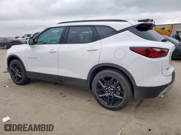 2022 Chevrolet Blazer LT с VIN 3GNKBDRS0NS175435, выставлен на аукционе Copart как лот 59018815 с пробегом 33 911 миль миль и Списание • Salvage title. История ставок и продаж доступна на DreamBid. Изображение 2.