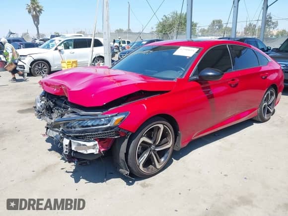 2022 Honda Accord Sport z VIN 1HGCV2F35NA004186, wystawiony jako IAAI lot #42940691 z przebiegiem 63 069 mil mil oraz . Historia ofert i sprzedaży dostępna na DreamBid. Obrazek 17.