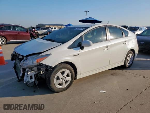 2011 Toyota Prius I with VIN JTDKN3DU9B0269089, listed as a Copart auction lot 80436475 with 170,087 mi miles and Salvage title. Bid and sale history available at DreamBid. Image 1.