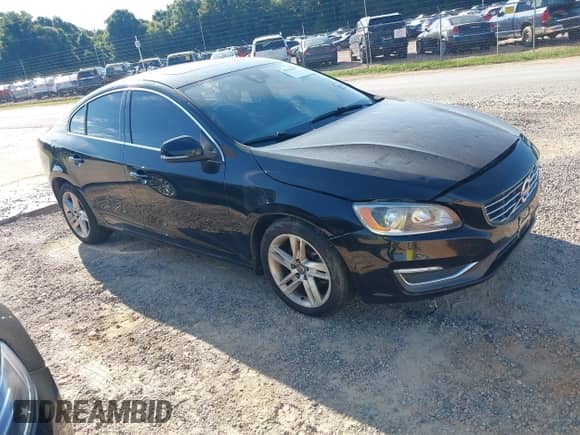 2015 Volvo S60 T5 Drive-E Premier with VIN YV126MFK7F1355641, listed as a IAAI auction lot 43102167 with 166,406 mi miles and . Bid and sale history available at DreamBid. Image 1.